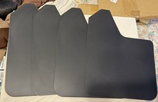 4pcs Universal Mud Flaps Splash Guards Set 15 X 11.5 Black Heavy Duty Car Suv