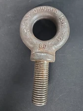 Chicago Lifting Eye Bolt #30 F3 Thread Size 1 Used 