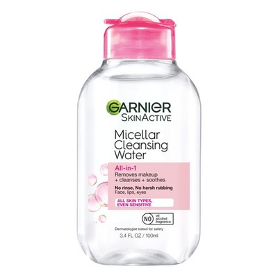 Garnier Micellar Cleansing Water All in 1 Makeup Remover Facial Cleanser 100ml