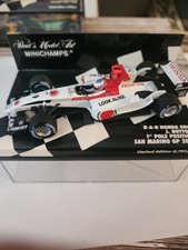 minichamps 1:43 Honda B.a.r 006, J.Button 1st Pole Pos. San Marino Gp 2004