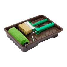 Expert 4-Piece Shed & Fence Roller Set with 7" Roller for Professional Finish