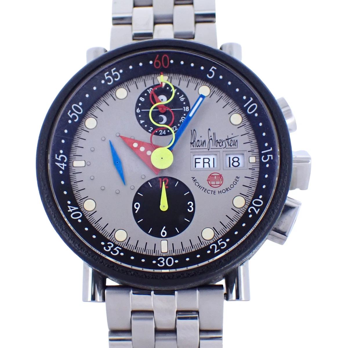 Alain Silberstein Men's Mechanical Automatic Wristwatches for sale