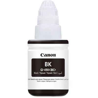 Canon Nachfülltinte GI-490 BK Schwarz 0663 C 001