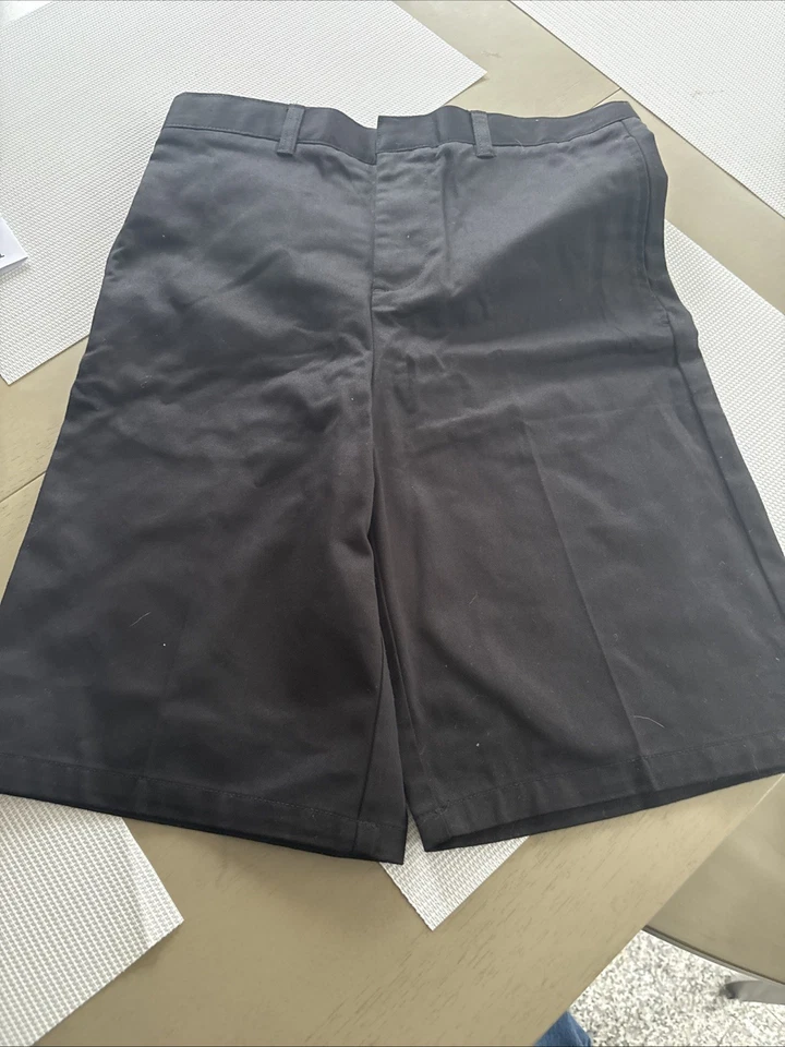 Boy's French Toast Shorts Black Size 16 Flat Front New W Tags - Image 3 of 3