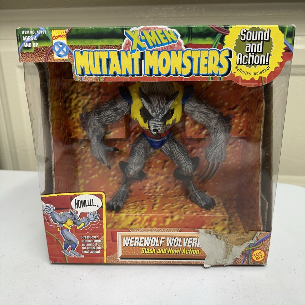 Marvel Entertainment X-MEN Mutant Monsters Werewolf Wolverine
