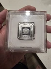 1oz .999 Fine Silver Bar Geiger Edelmetalle Original Square Series in Assay