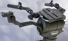 Vinten Versine 360 Fluid Tripod Head 88lbs Capacity 2 Pan Handles Sachtler 25