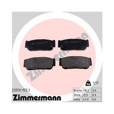 Plaquette de frein Ssangyong RODIUS