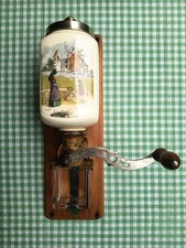 Moulin à Café Mural Obernai Faïenceries de Sarreguemines Goldenberg