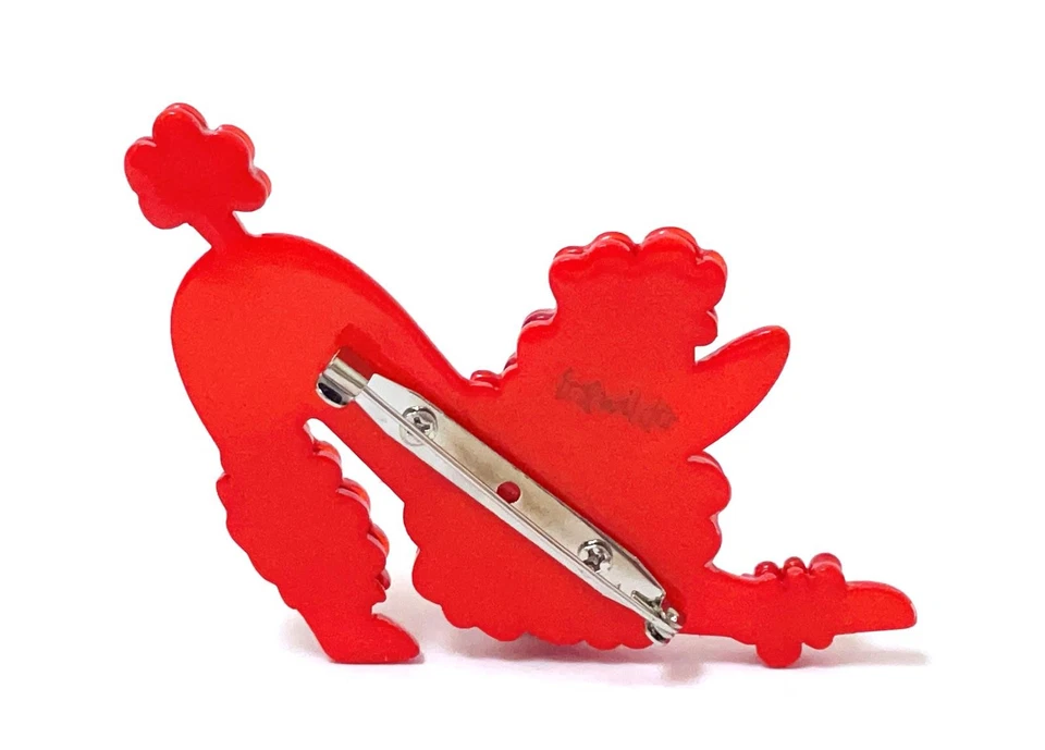 RARO BROCHE CANICHE CHARRETERA SALTADA LOUISA CAMILLE LANZAMIENTO 2012 Foto 4 de 4