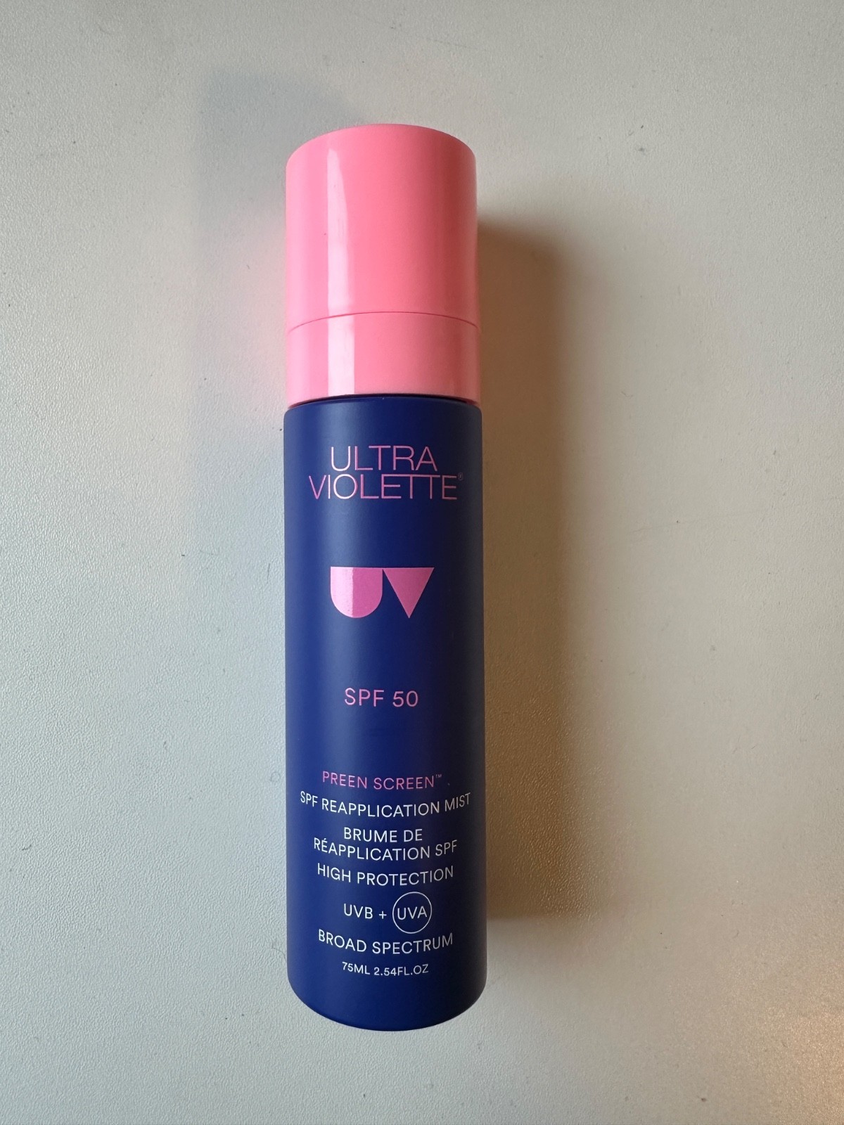 Ultra Violette Preen Screen SPF Reapplication Mist SPF50 75ml - BNIB - RRP£32