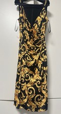 Versace Baroque Gold Dress