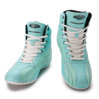 Professional Wrestling Shoes Men Fighting Anti Slip Training Gym Soft Footwear