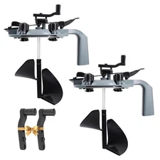 2 Pcs Paint Mixing Mate Lid 1Gallon Paint Can Mixer With Hand-crank Drip Free