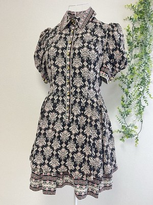 DOLLY GIRL BY ANNA SUI カラフルケミカルレース ワンピース DOLLY GIRL BY ANNA SUI カラフルケミカルレース ワンピース DOLLY