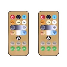 Effortless Control 2pcs Wireless Remotes for ...
