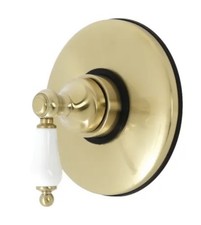 Kingston Brass KB300.PL Vintage Single Handle Volume Control - Brushed Brass