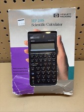 Hewlett Packard HP 20 S Scientific Calculator With Slip Case And Handbook