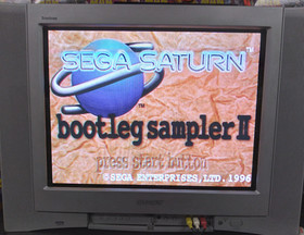 Sega Saturn Sega Screams Volume 1 Demo Disc Tested