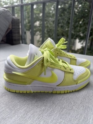 Nike Dunk Low Herren Sneaker Low Top Gelb/Weiß EU 36,5 DV0833-700