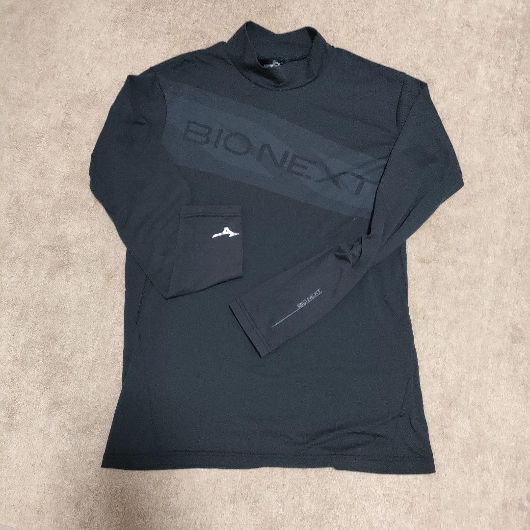 Mizuno Bionext Black Long Sleeve Shirt L Men Rare Golf Model JPN Limited Edition