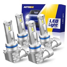9005 9006 Bulbs Combo, 80,000LM 6000K White Super Bright 9005/HB3 9006/HB4