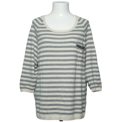 Custommade, Strickpullover, Größe: L, Grau/Beige #Bvx