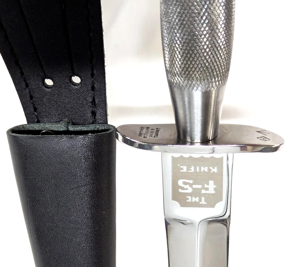 1st Pattern army commando dagger/knife leather sheath UK made J Nowill Sheffield - image 4 of 4