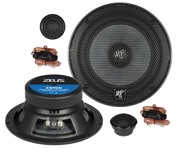 "Hifonics Zeus ZS6.2E 2-Wege Kompo Lautsprecher 16,5 Cm (6.5\")"-image