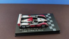 Spark 1:87 Audi R10 TDI # 1 Biela Werner Winner 24 H Le Mans 2007 in PVC Box