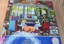 CEACO 300 PC PUZZLE W/ POSTER LAKE CABIN