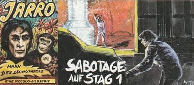   JARRO MANN DES DSCHUNGELS #26, Dargatz 1988 PICCOLO-COMICHEFT NEU