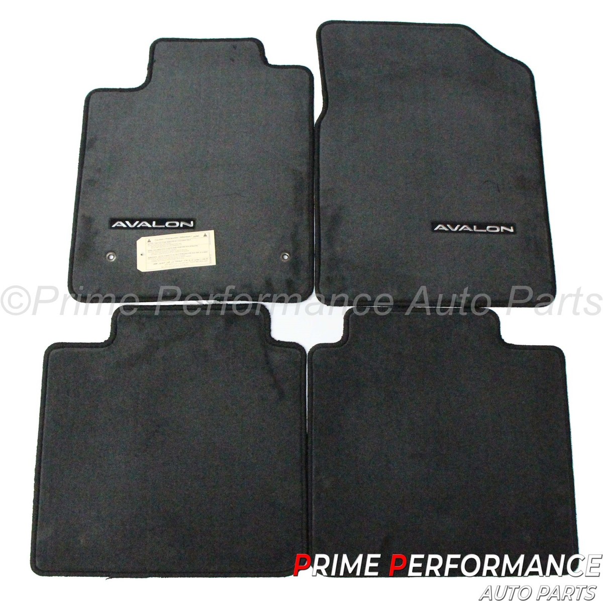 Toyota Avalon 2005-2012 Dark Charcoal Carpet Floor Mats Genuine