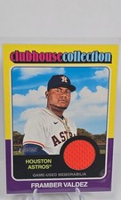 2024 Topps Heritage High Number - Clubhouse Collection Relics Framber Valdez...