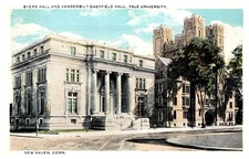 Postcard SCHOOL SCENE New Haven Connecticut CT o/19 AS7076