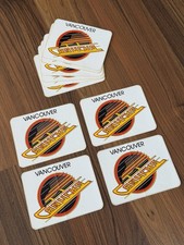 Lot Of 11 Vintage Vancouver Canucks 80s Hockey NHL Logo Decal Merch Stickers 