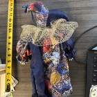 Vintage Gold Deer & Co. 12" Porcelain Clown Doll – Hand-Painted Face, Cotton Bod — photo 10
