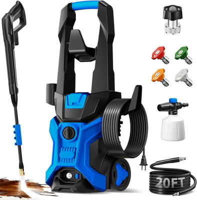 #ad Power washers for Home 4 Quick Connect Nozzles amp; Adjustable Soap Tank Washers f $177.99