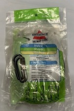 Genuine BISSEL #32074 Black Replacement Belt (2 Count) for styles #7,9,10,12,16 