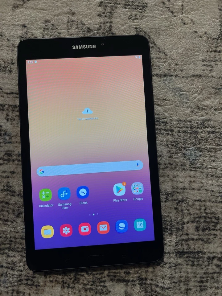 Samsung Galaxy Tab A SM-T380 32 GB, Wi-Fi, 8,0" - negro Foto 2 de 4