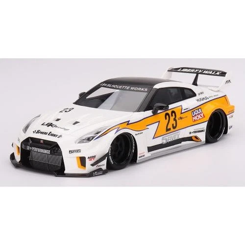 1:18 TRUESCALE Nissan 35Gt-Rr Lb-Silhouette #23 Works Liberty Walk 2020 TS0465 - Immagine 2 di 2