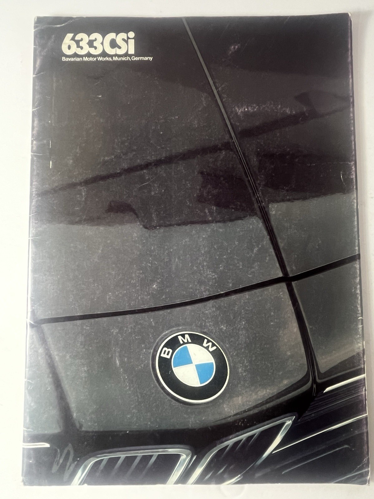 BMW 633CSi Sales Brochure ~ 1984 US Spec Catalog ~ Vintage Bavarian Motor Works