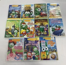 Veggie Tales Lot Of 11 DVDs