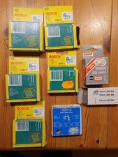 große Klammern und Nägel für Elektrotacker z.B. BOSCH PTK28