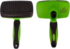 Self-Cleaning Slicker Brush - Great for Dogs, Cats, and Other Small Animals