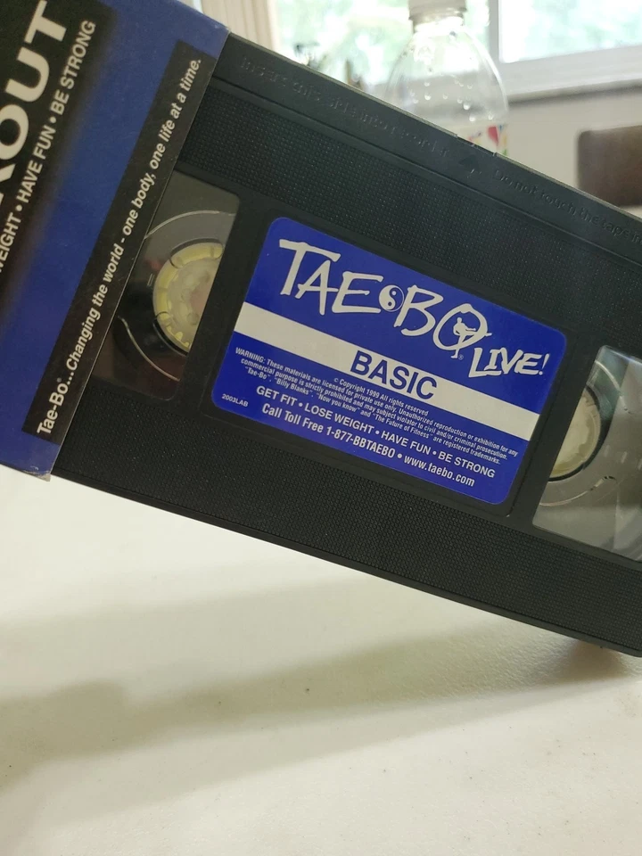 VINTAGE Billy Blanks' Tae Bo Live Basic Workout (VHS, 1999) Exercise  - Image 3 of 3