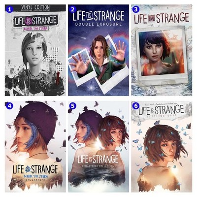 Life Is Strange Video Game Poster,Vintage Aesthetic,Living Room Wall Art,Man