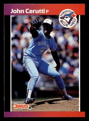 John Cerutti 1989 Donruss #467 Toronto Blue Jays BASEBALL *083