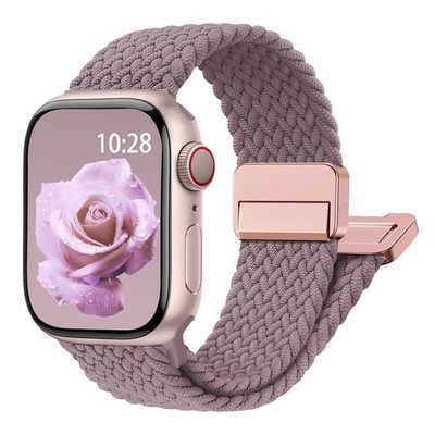 Magnetic Braided Stretchy Loop - Compatible with Apple Watch Band 42mm 46mm 4...