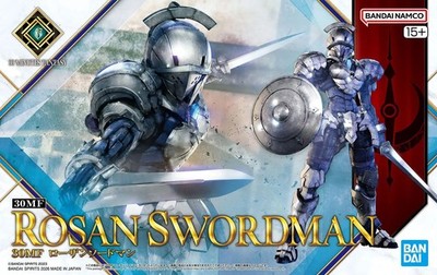 Bandai 30MF 30 Minutes Fantasy Rosan Swordman 1/144 Scale Model Kit